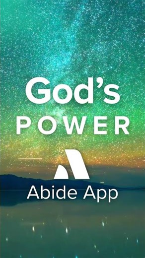 Rest in God's Power - Bedtime Prayer with Abide App