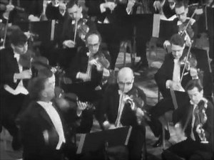 Bernstein conducts Stravinsky 'Rite of Spring' (First Part Finale)