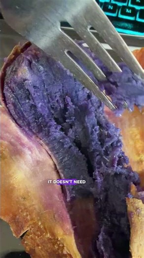 Roasted Okinawan purple sweet potato 🍠