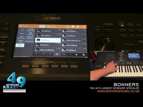 Yamaha PSR-SX920 Keyboard - Latin&World Styles Part 2/3