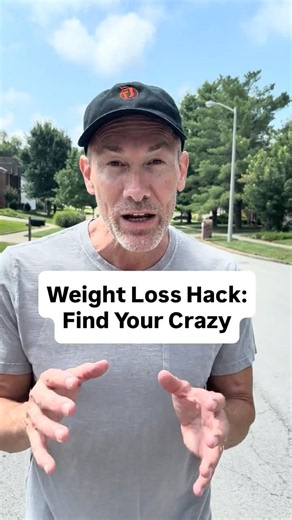 Weight Loss Hack: Find Your Crazy👀 #shorts