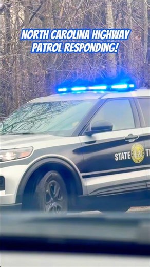 North Carolina Highway Patrol Responding #police #emergencyresponse #lexingtonnc