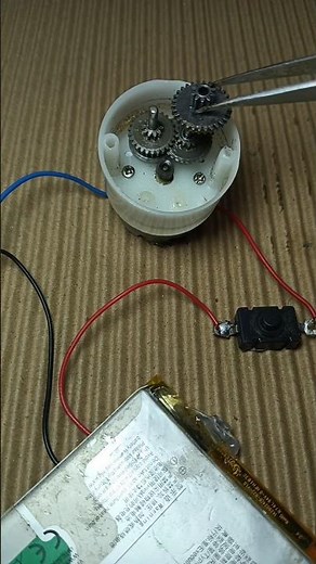 How gear motors work #project #experiment #tech #dcmotor