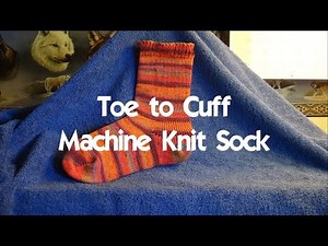 Toe to Cuff Tubular Knit Sock