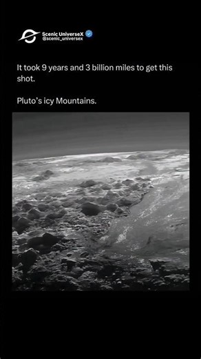 Pluto Icy Mountain's 🥶🏔️