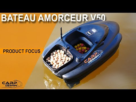 V50 - Carp Design - Bateau Amorceur Pêche de la Carpe