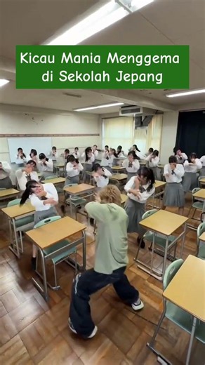 GAK NYANGKA! Pelajar Jepang Ikut Demam Lagu Kicau Mania Indonesia 🇮🇩🐦