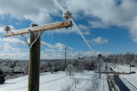 US power outage map shows 1 million hit across 10 states