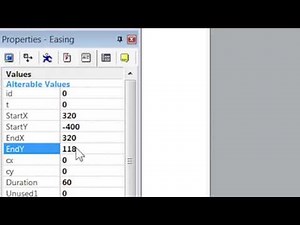 Easing Widget (for Fusion 2.5 and MMF2)