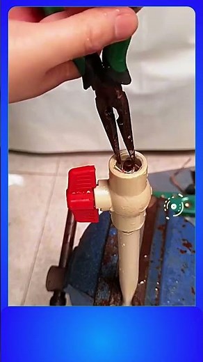 Install a Water Valve Without Turning Off Water 😲 #shorts #DIY #plumbing