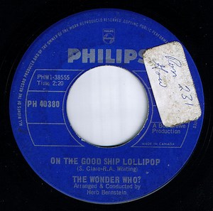 The Wonder Who? - On The Good Ship Lollipop
