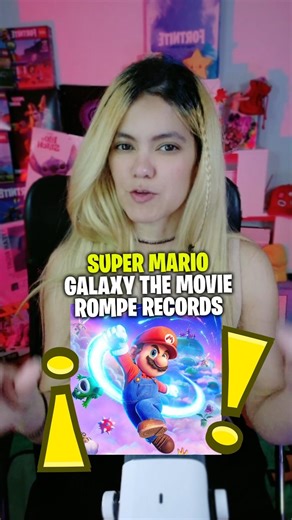 Super Mario Galaxy rompe la taquilla mundial en 5 días 😱💰 #supermario #supermariomovie