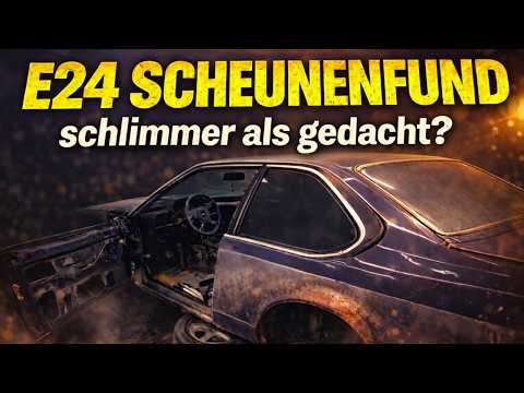 BMW E24 Scheunenfund – wie schlimm ist der Rost wirklich?