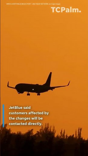 Why JetBlue is cutting some Florida flights, and how to get a refund