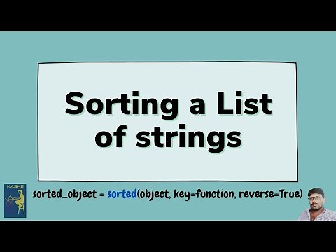 Sorting List of Strings using Python