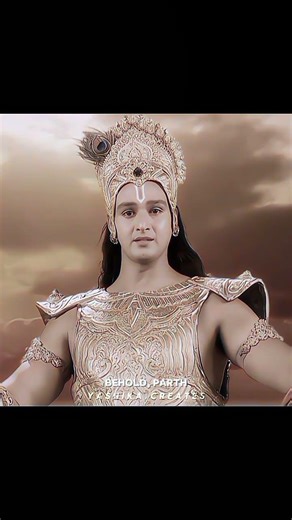 “Even the gods are ever eager to behold this form which you have seen"~ Krishna to Arjun#mahabharat