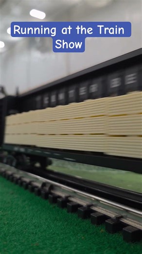 Running at the train show !