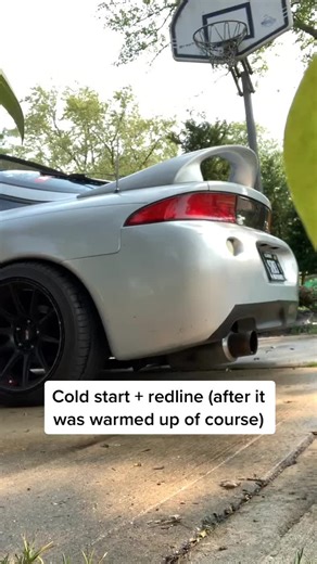 Y’all are always asking for a sound clip so here it is, it’s a stock exhaust with a skunk 2 muffler so not much #gsx #eclipsegsx #carsoftiktok #fyp