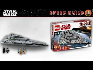 ⚡️ Full Speed Build | LEGO Star Wars 75190 First Order Star Destroyer