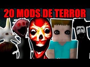 TOP 20 HORROR MODS FOR MINECRAFT BEDROCK 1.21