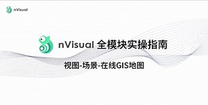 nVisual全模块操作指南 视图-场景-在线GIS地图