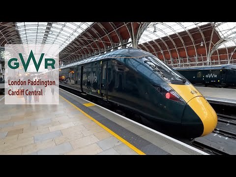 London Paddington to Cardiff Central with Great Western Railway (GWR)