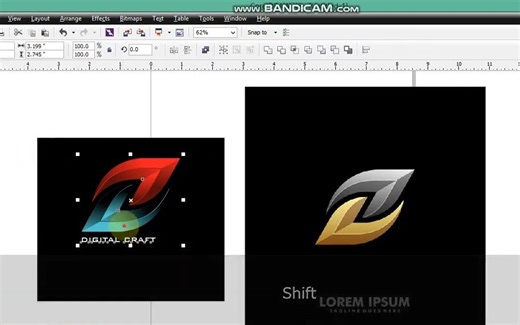 最佳 3D 徽标设计 - CorelDRAW 教程