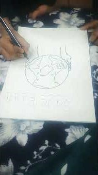 I draw a Earth save earth 🌍😄🌍