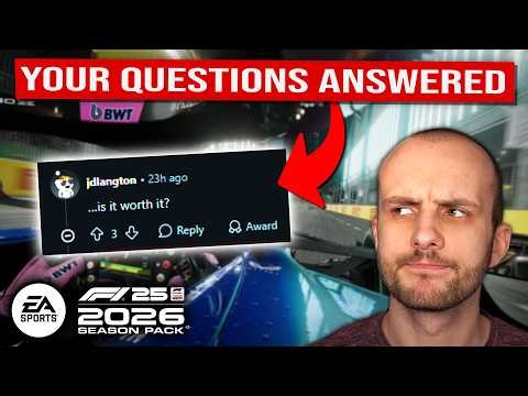 I Did A Reddit AMA On The F1 26 DLC
