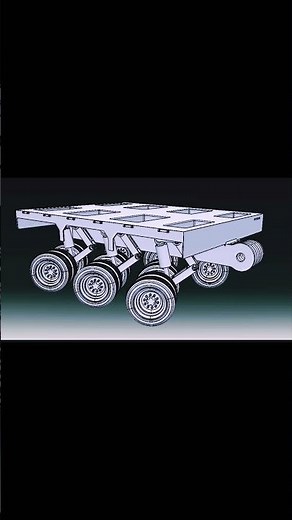 Multi Axle Hydraulic Module | CATIA Kinematics Simulation #Simulation #animation #kinematics