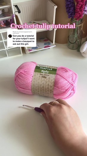 Crochet Tulip Tutorial: Step-by-Step Guide