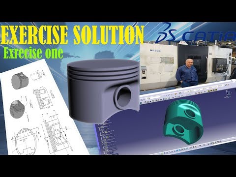 CATIA V5 Part Design Exercise 1 | Step-by-Step Practice for Beginners (V5R32)