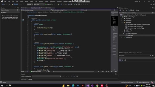 Developed a Contact Management System using C# and Windows Forms to simplify storing and managing contact information. The system supports core CRUD operations like Add and Search, with a clean and… | Muhammad Sameer