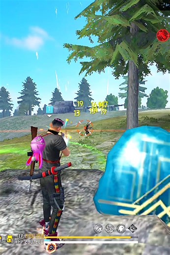 Solo Match Op Booyah With MP5 😍 #freefire #shorts #gwdinesh #solorankpush #grandmaster #rankpush