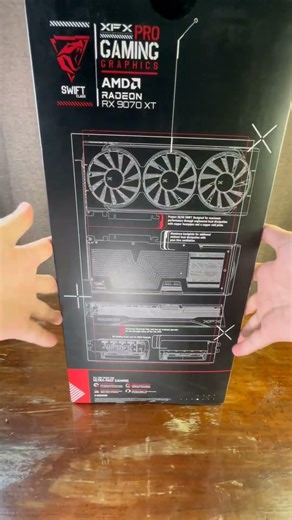 XFX Swift RX 9070XT 16GB GPU