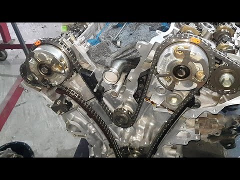 Toyota Land Cruiser v6 1GR engine timing