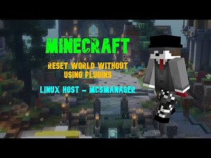 Minecraft - Reset World Without Using Plugins