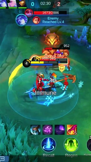 Karina vs Ruby mobile legend 5v5 shorts video @Shorts #mlbb #mobilelegends