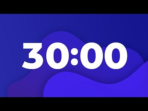 30 Minute Lo-Fi Hiphop Beats Study Timer