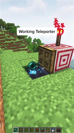How to Build a Working Teleporter in Minecraft