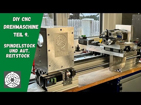 DIY CNC Lathe Part 9 - Headstock and Automatic Tailstock.