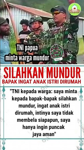PAPUA SHOULD NOT BE IN CHAOS ANYMORE #father #motivation #tni #news #latestnews