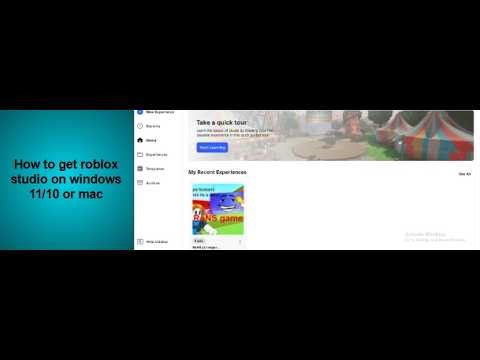 how to get Roblox studio on windows 11 or mac
