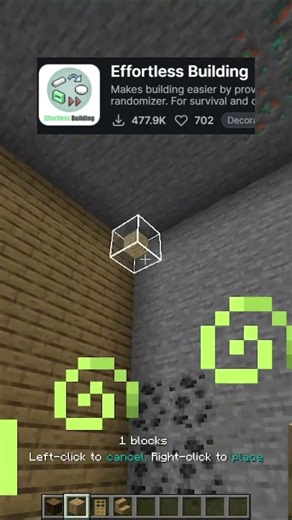 Minecraft Building Mod That's TOO GOOD #minecraft #shorts