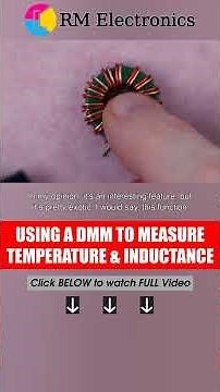 Measuring Temperature And Inductance with a Multimeter? Do YOU need these functions?