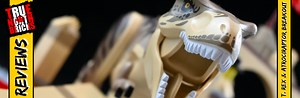 T. rex and Atrociraptor Breakout (76948) Review - True North Bricks