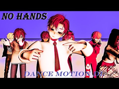 NO HANDS - Roscoe Dash + Waka Flocka | MMD Dance Motion DL #mmd #dance #MXMMDOFFICIAL #nohands