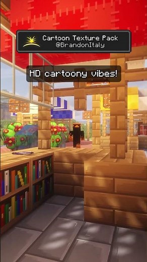 CARTOONY texture packs you should try! #minecraft #minecrafttexturepack