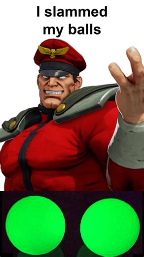 M Bison slammed his balls #streetfighter #mbison #capcom #gaming #gamer #videogames #gamers