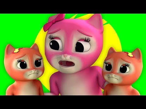 Tre piccoli gattini | gattino rima in Italiano | canzone vivaio | Kids Song | Three Little Kittens